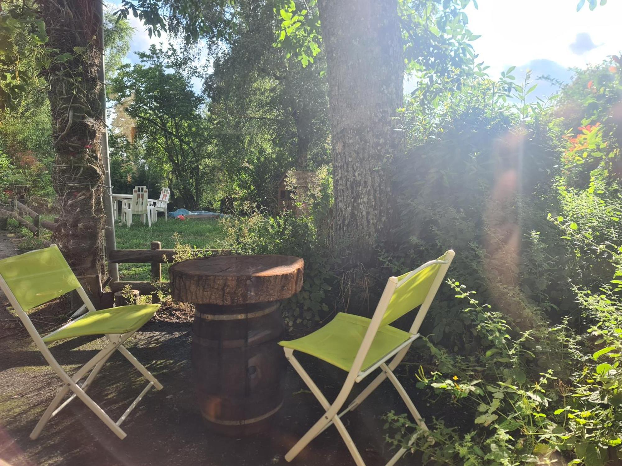 Chambre A La Ferme, Les Vergers Du Muscardin Villa Breel Exterior photo